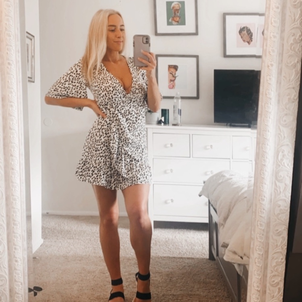 TOP SHOP WRAP DRESS - Picture 5 of 5